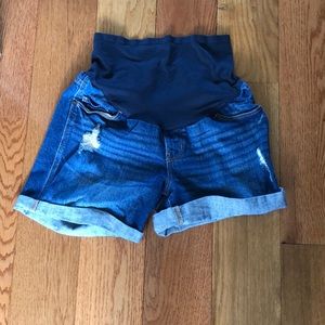 Maternity Jean shorts